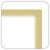 Белая эмаль (МДФ) золотая патина